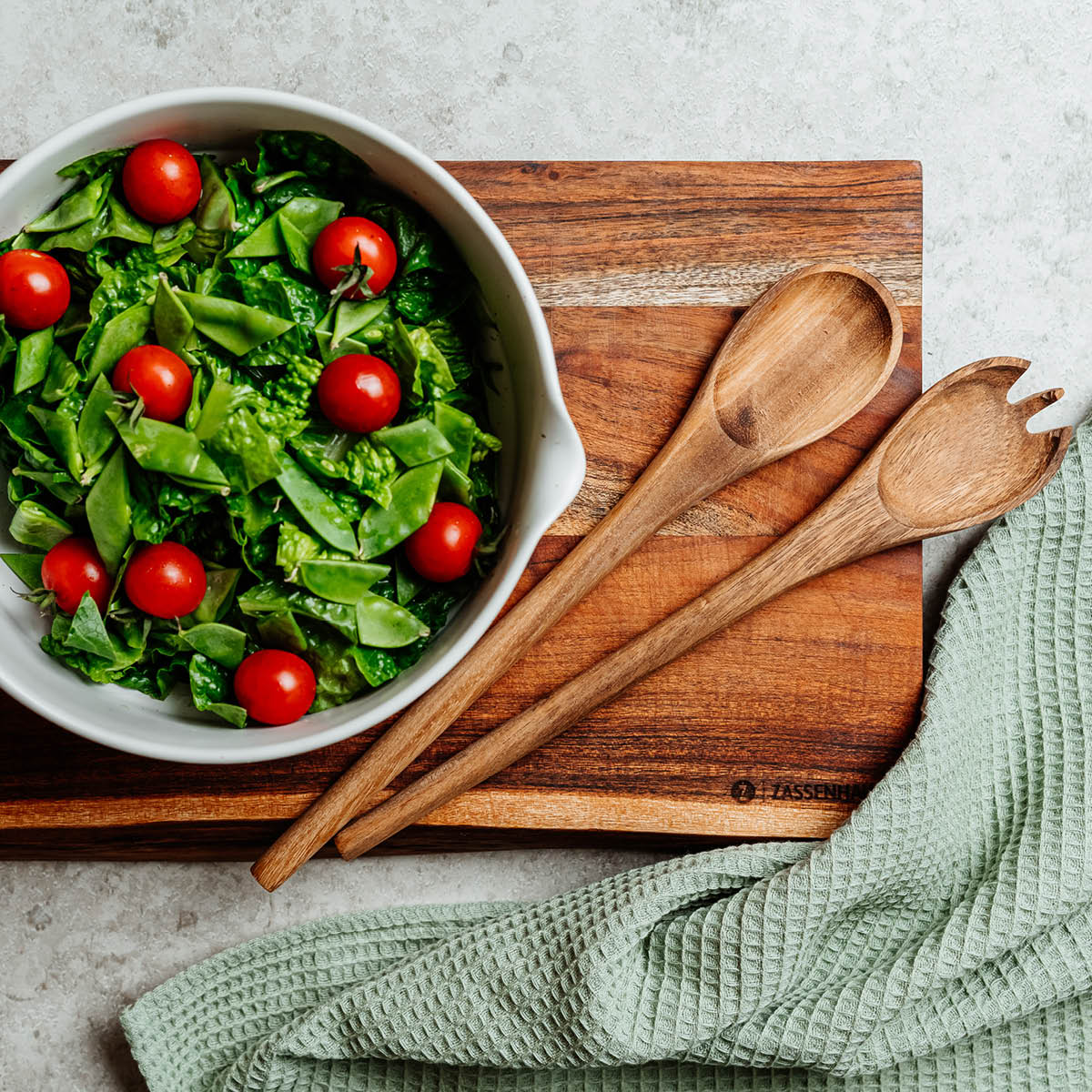 Zassenhaus Salladsbestick 35 cm akacia