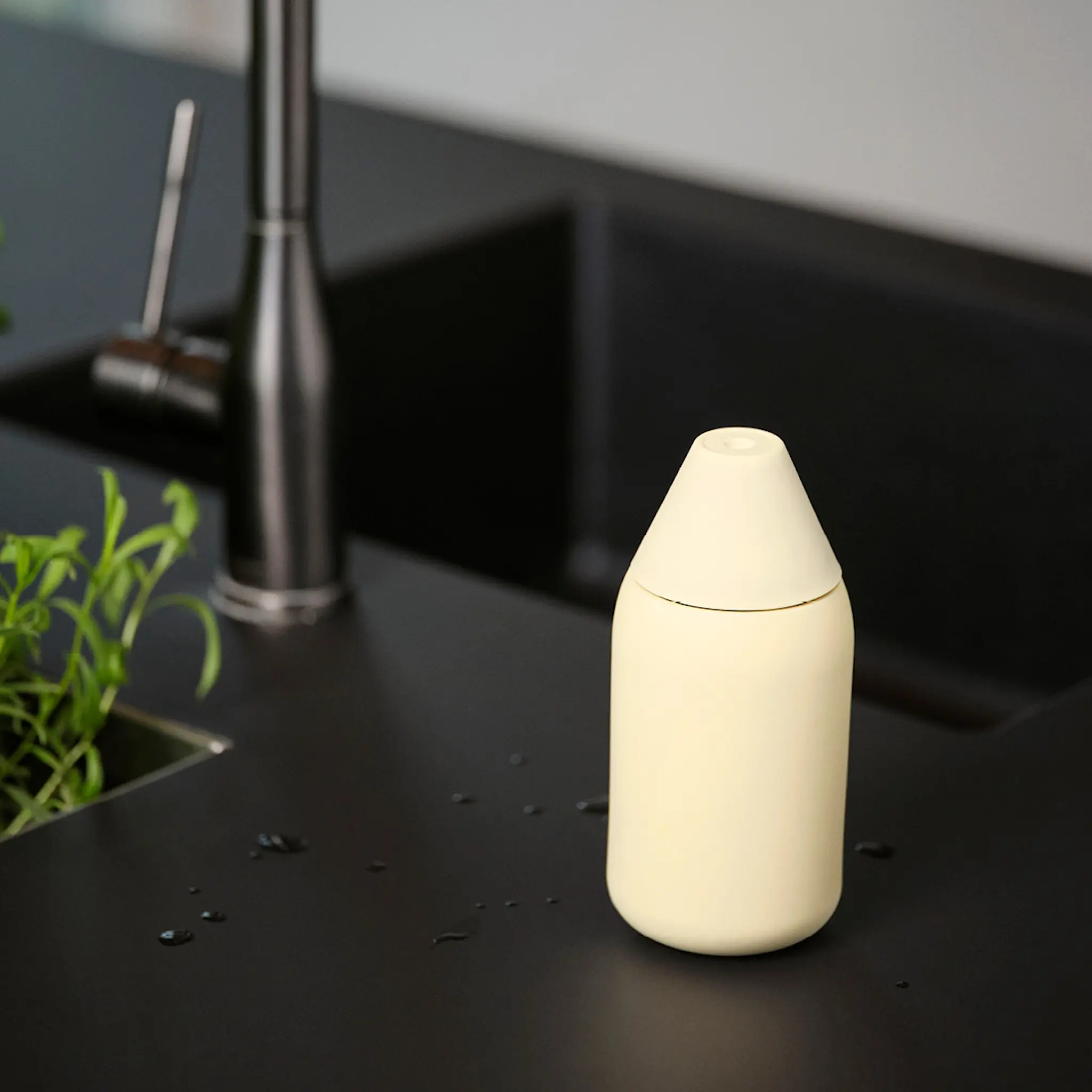 Zone Singles tvålhållare limestone