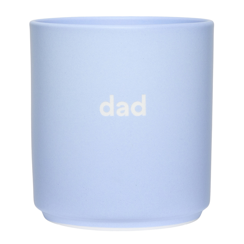 Design Letters - Favourite Muki Dad 25 cl Sininen