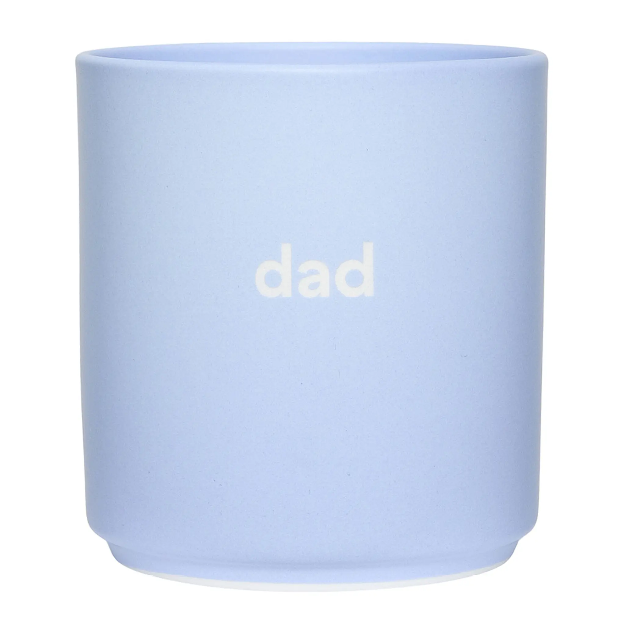 Design Letters Favourite Mugg Dad 25 cl Blå