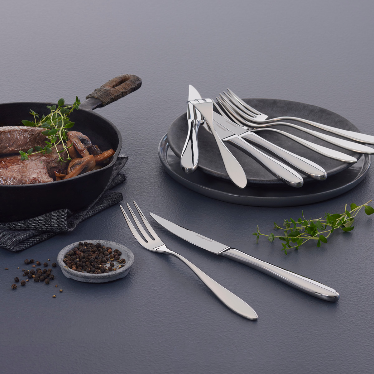 Hardanger bestikk Fjord Grillkniv 23,3 cm