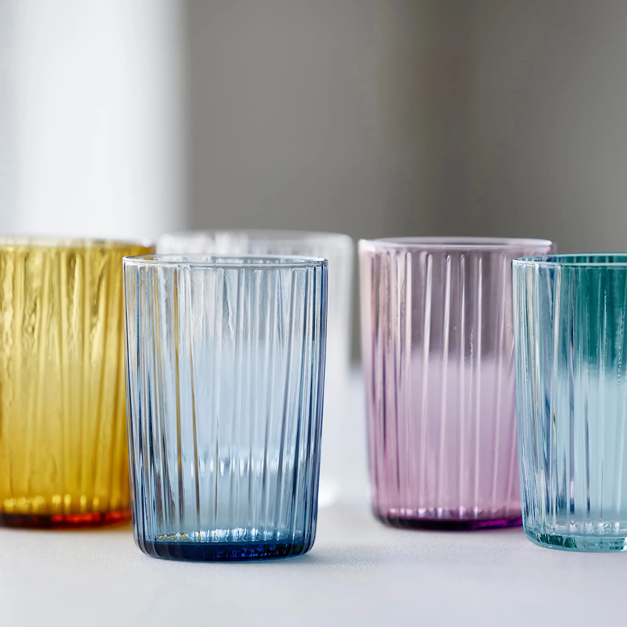 Bitz Kusintha vattenglas 28 cl 4-pack grön