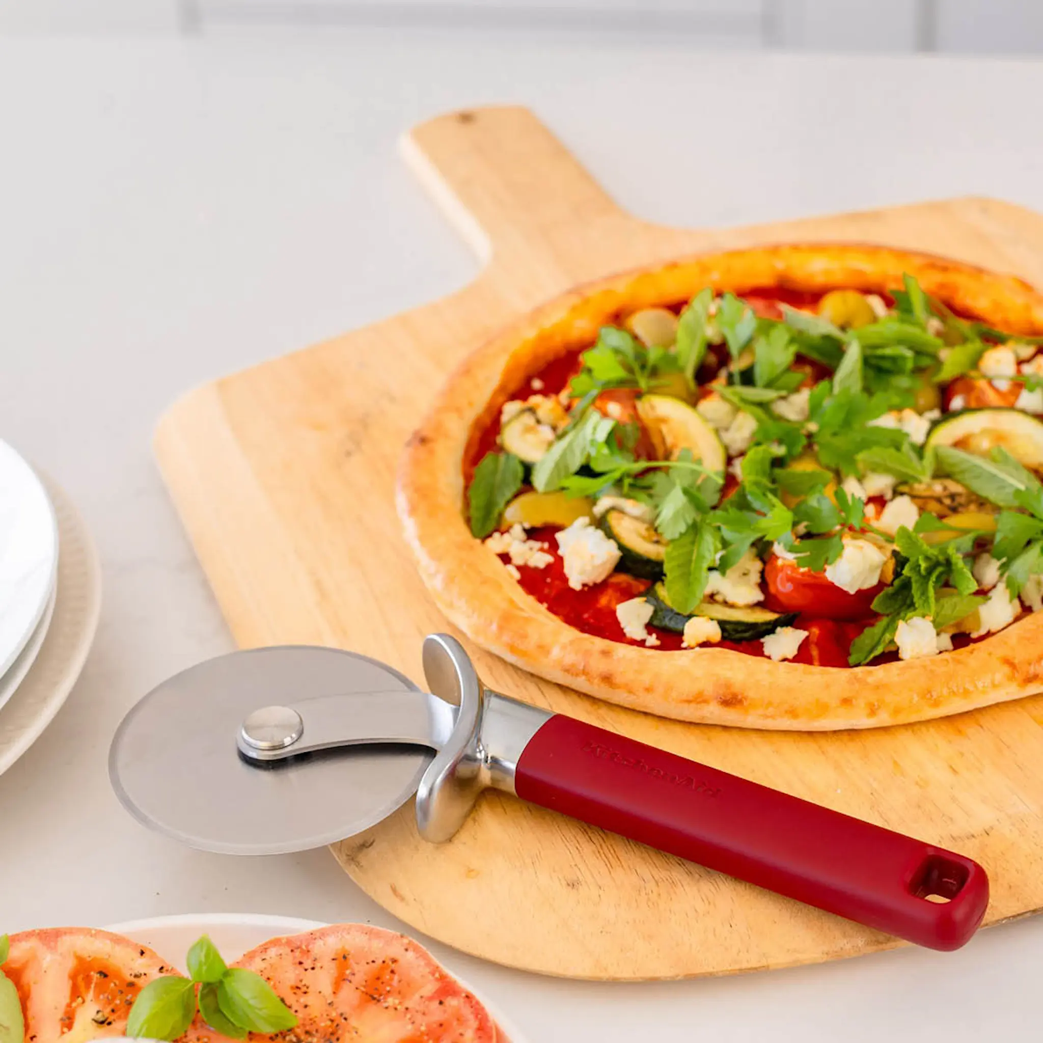 KitchenAid KitchenAid Classic Pizzaleikkuri 24 cm Empire Red