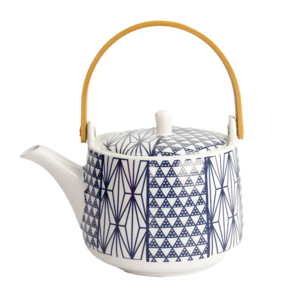 Teekannu Sininen C 1 L Sininen/Valkoinen