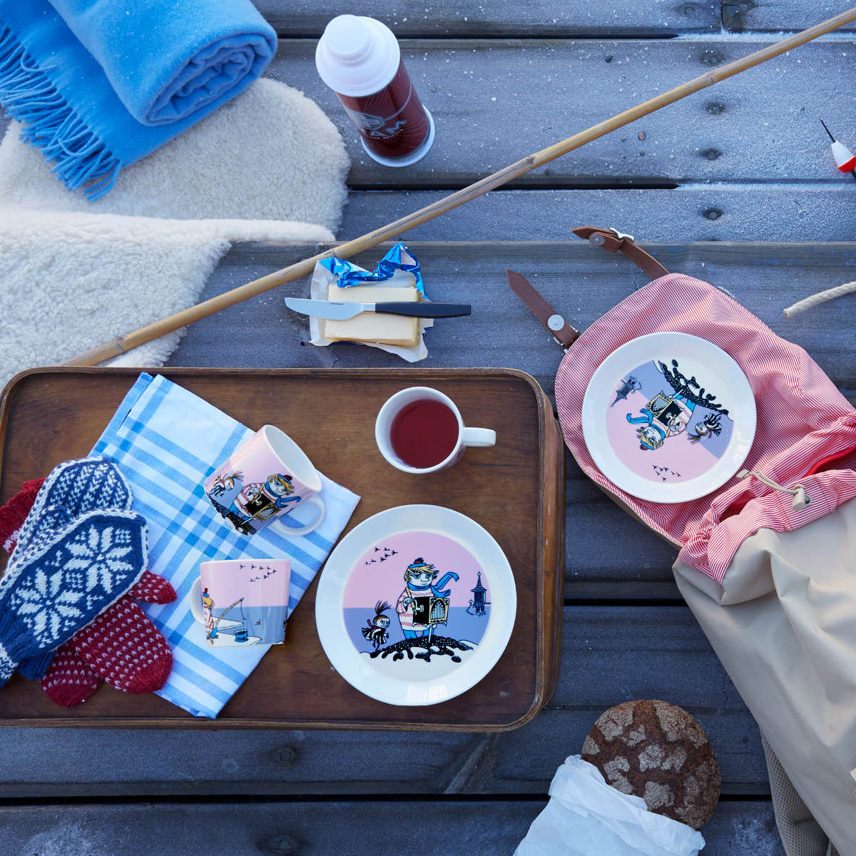 Moomin Arabia Asjett 19 cm Tooticki