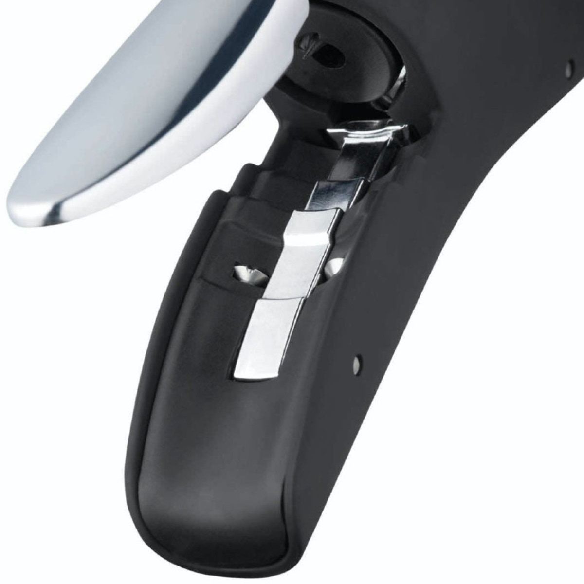 Barcraft Viinipullonavaaja folioleikkurilla 15,5 cm Musta