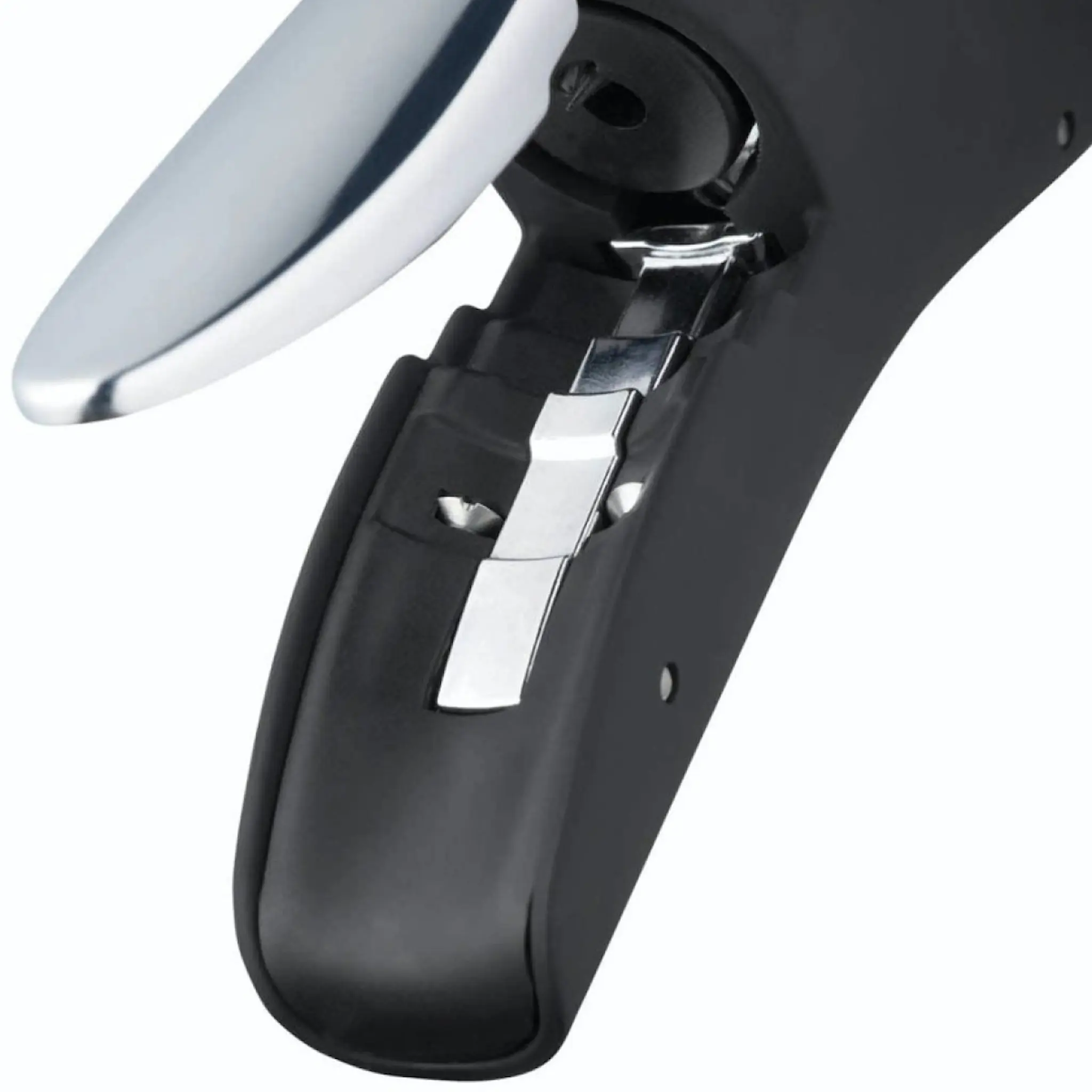 Barcraft Vinöppnare med hävarm och folieskärare 15,5 cm svart