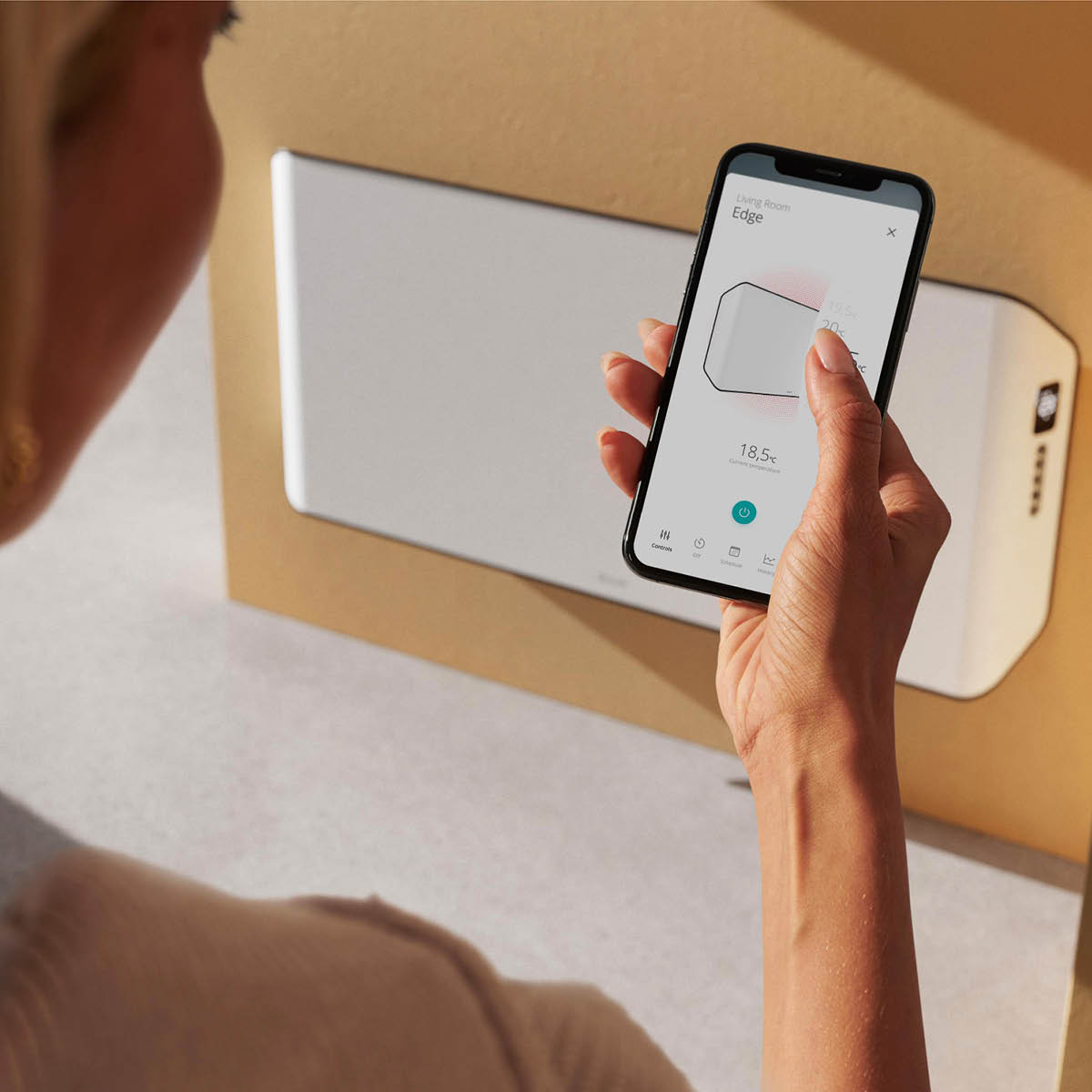 Duux Edge Paneelilämmitin 1500W Valkoinen