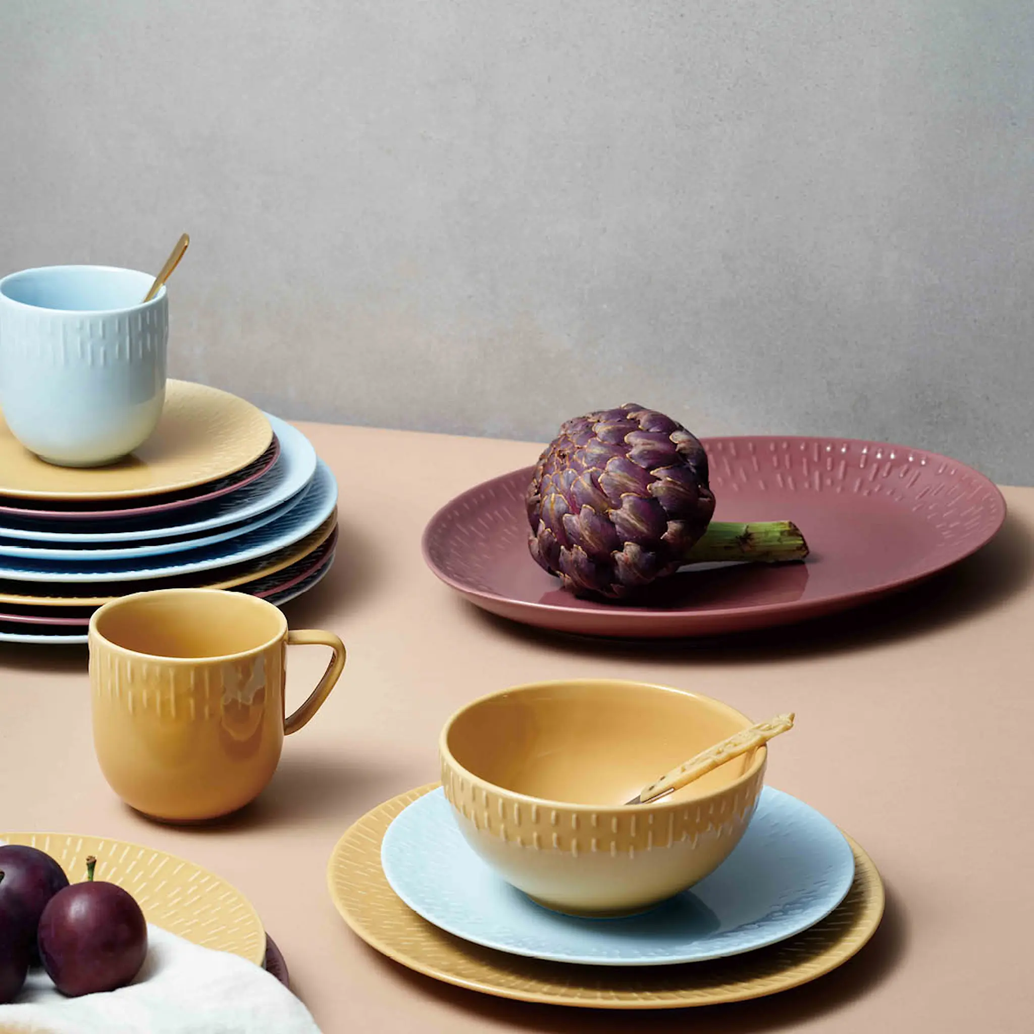 Aida - Life in colour Confetti Tarjoilualusta 36x25 cm Bordeaux