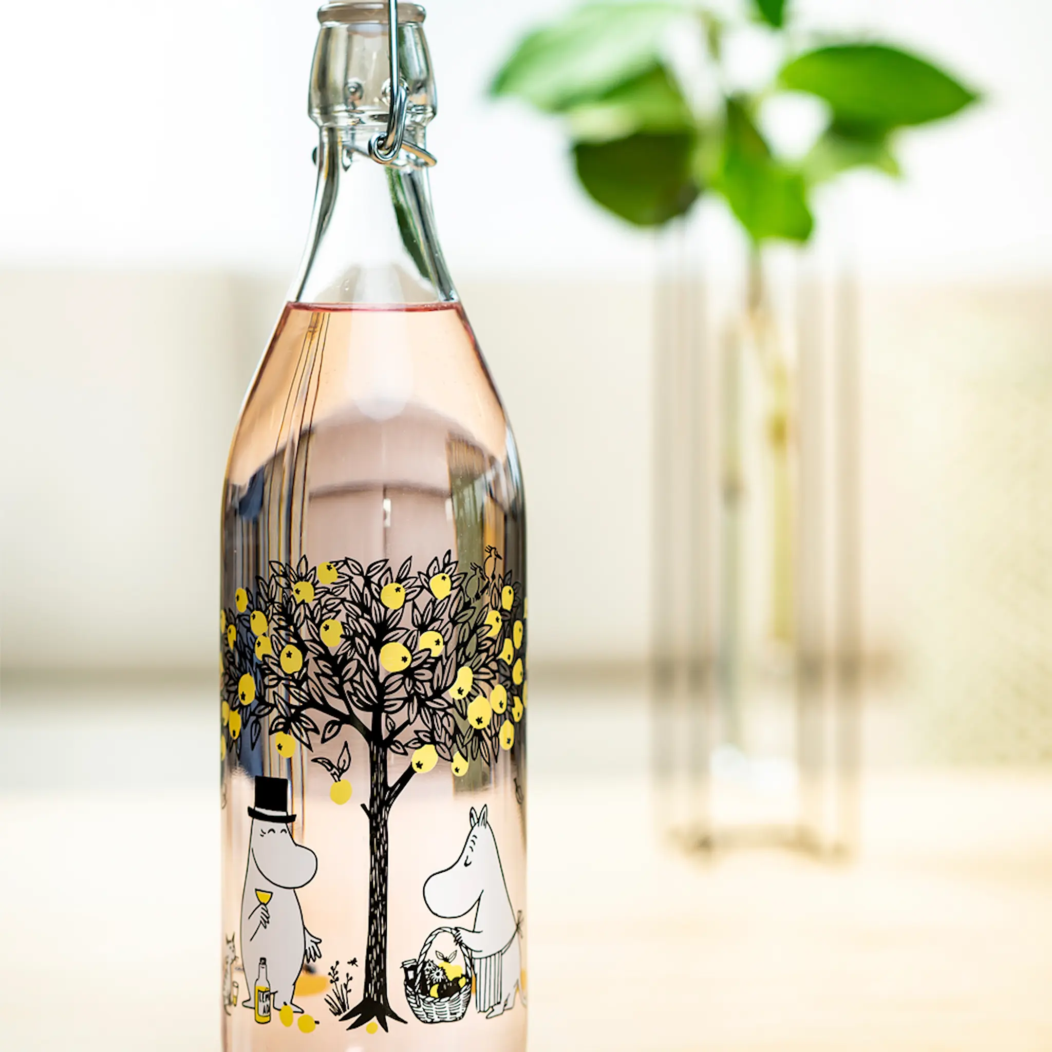 Muurla Muumi Lasipullo Omenat 1L
