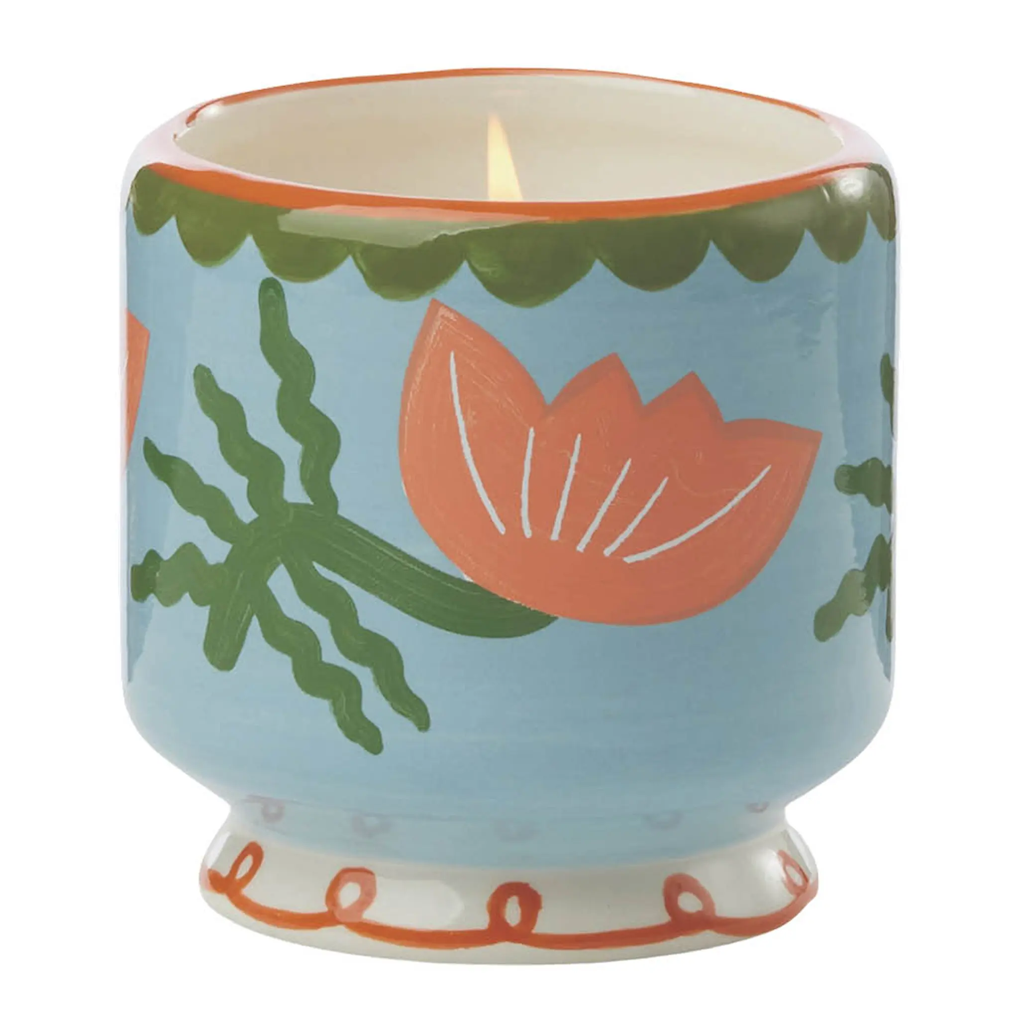 Paddywax Adopo doftljus cactus flower 8,8 cm Flower grön