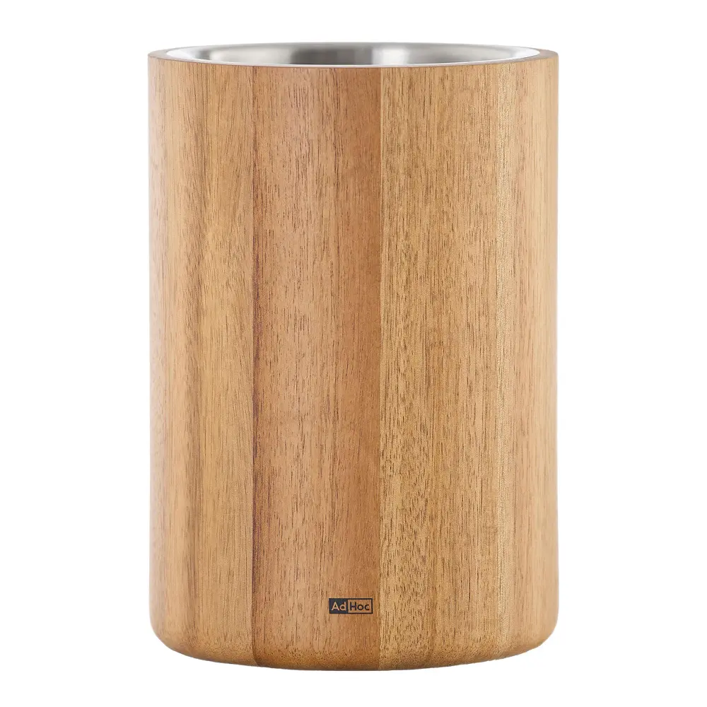 Vine vin- og champagnekjøler 19,5 cm akasie