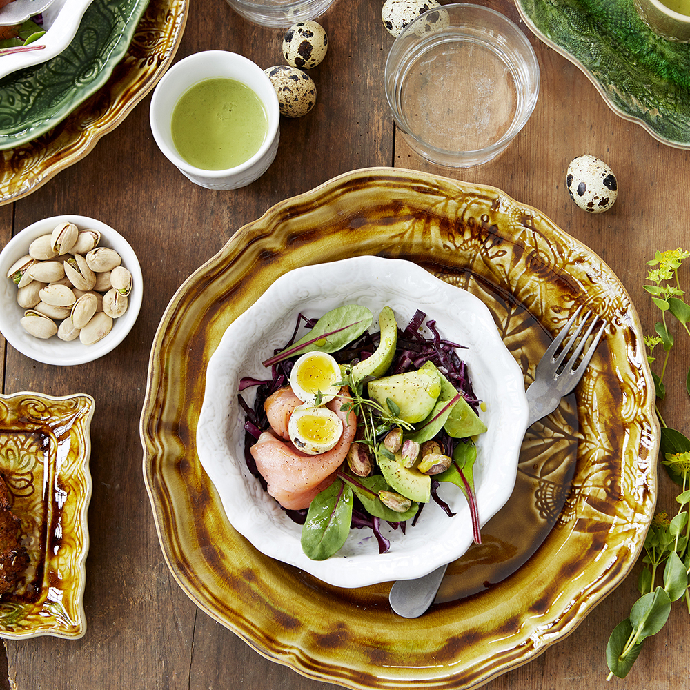 Sthål Arabesque Skål 17 cm White