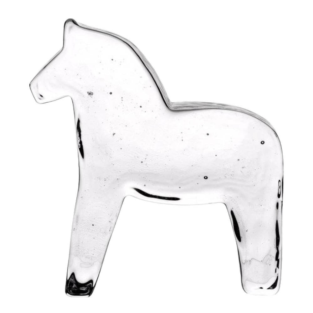 Kosta Boda Kosta Koriste Hevonen 13 cm Kirkas