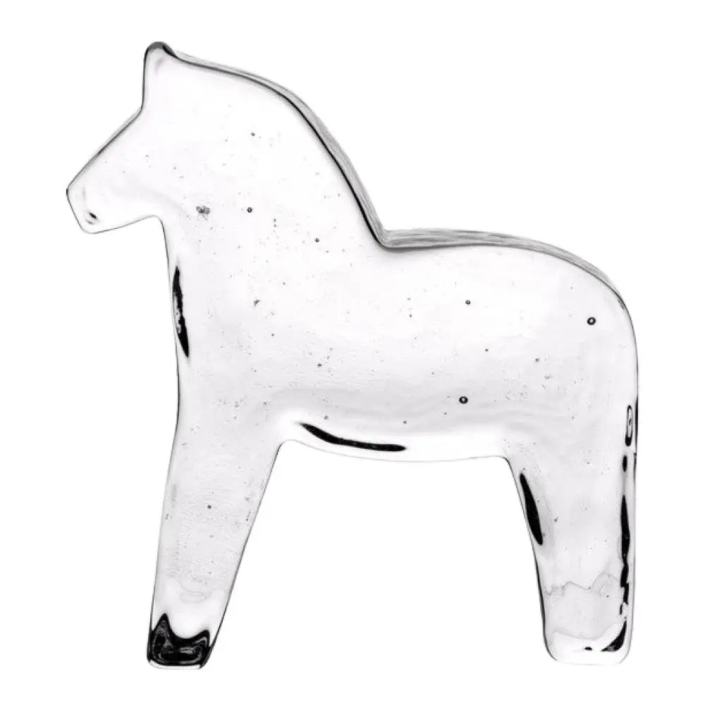 Kosta Koriste Hevonen 13 cm Kirkas