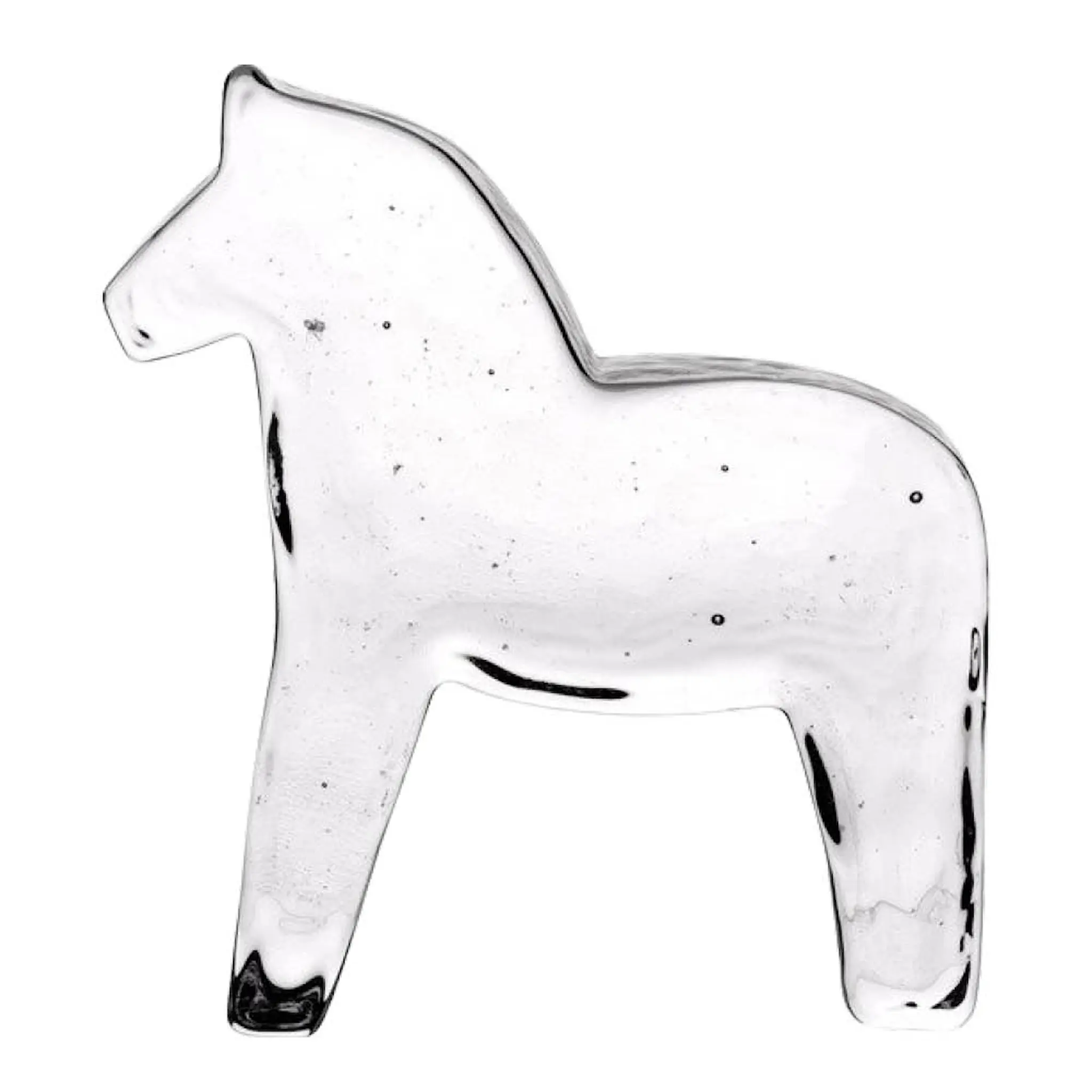 Kosta Boda Kosta Koriste Hevonen 13 cm Kirkas