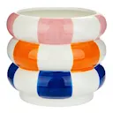 Rosa/Orange/ Blå/Vit