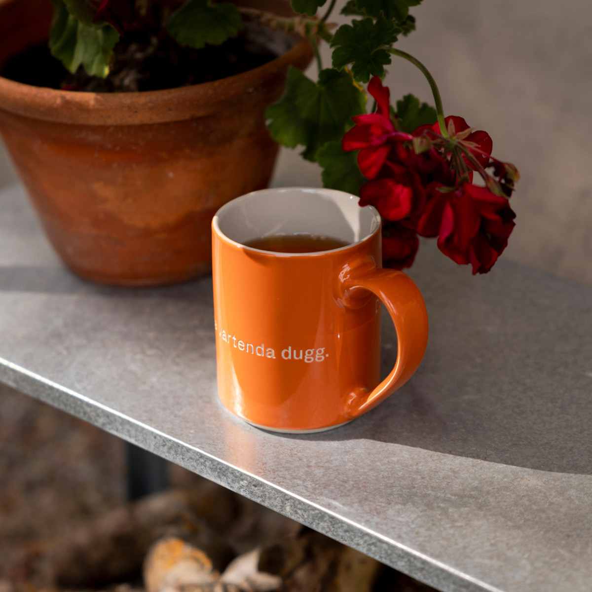 Design House Stockholm Astrid Lindgren Mugg Orange Det är ingen ordning