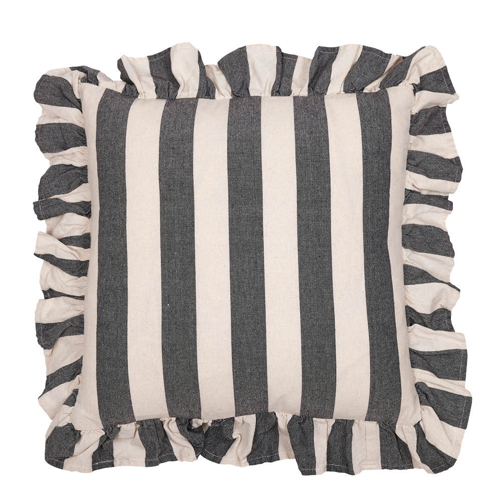 Fondaco Amalia kuddfodral 48x48 cm svart