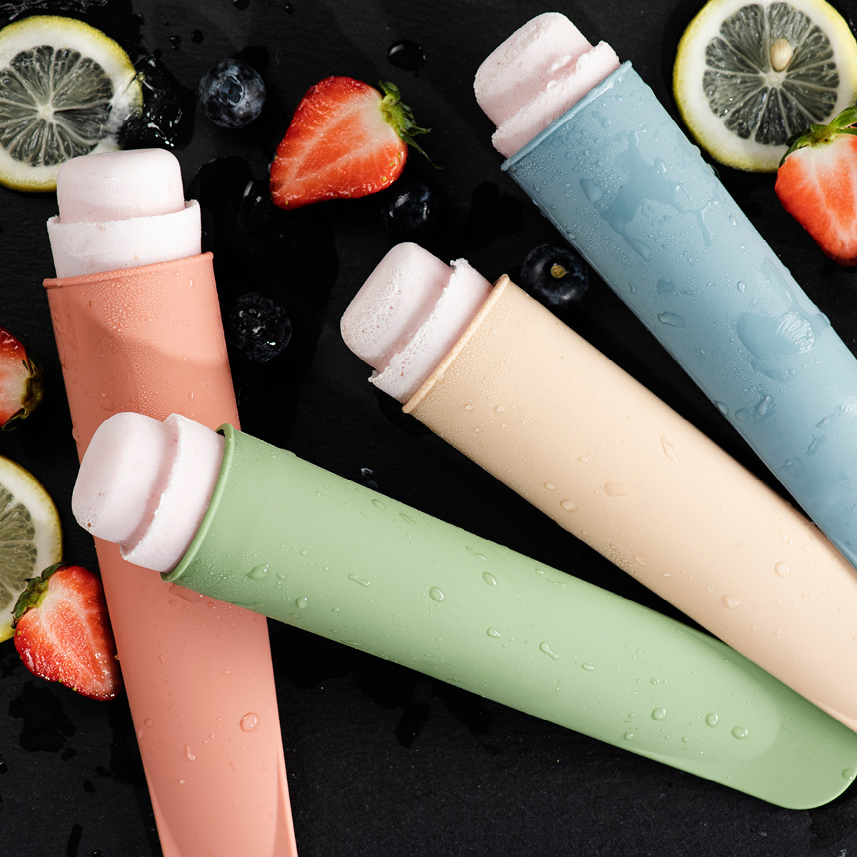 Modern House Chic kids isglassform silikon 4-pack multi