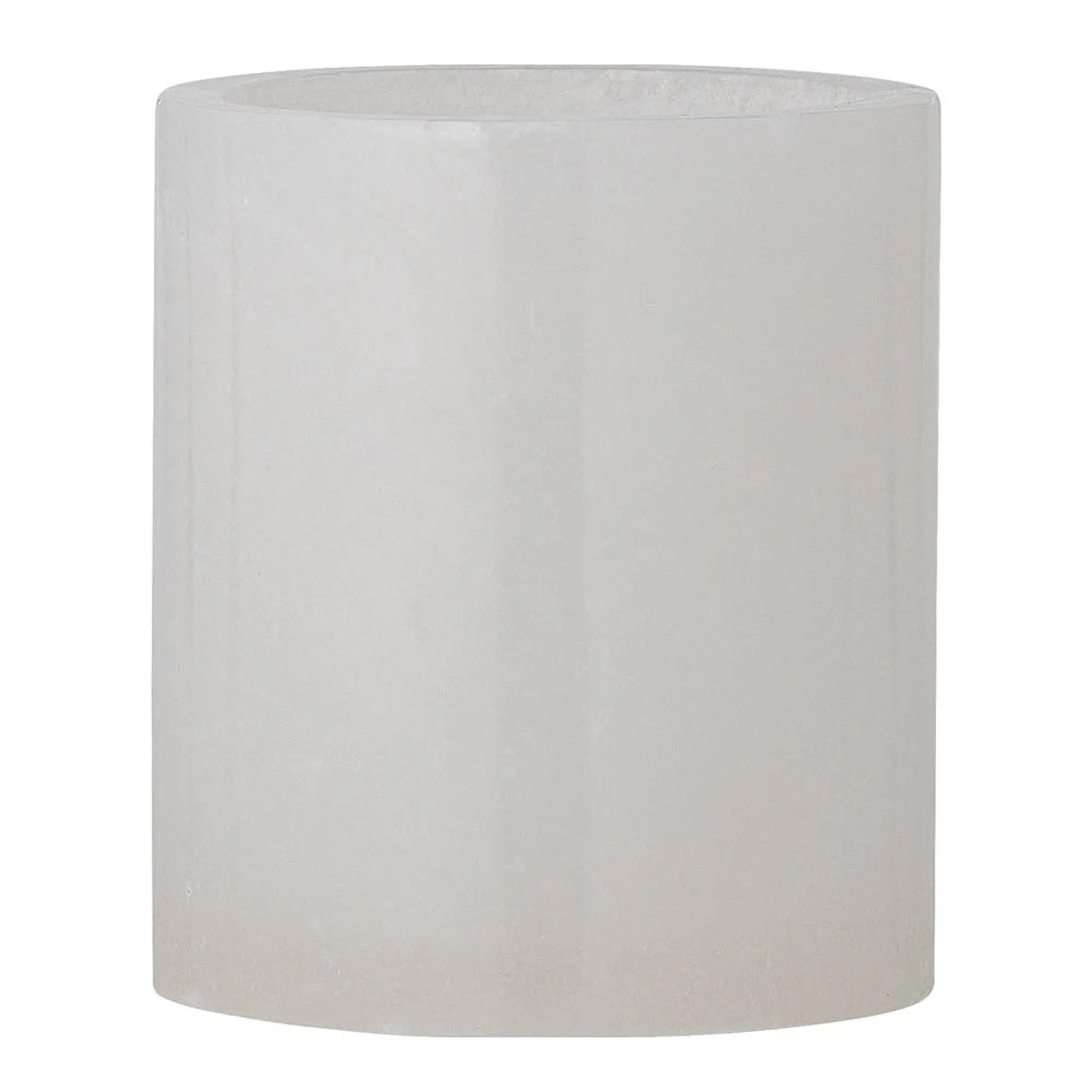 Bloomingville Ljuslykta Annebel 7,5x9 cm alabaster/vit