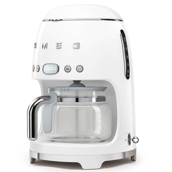 Smeg Kaffetrakter DCF02 1,4L hvit