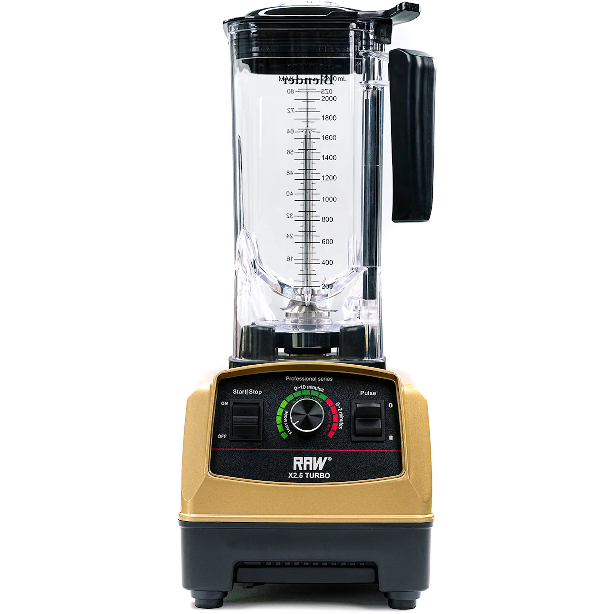 RAW Blender X 2,5 Turbo 2,2 L 1800W Guld