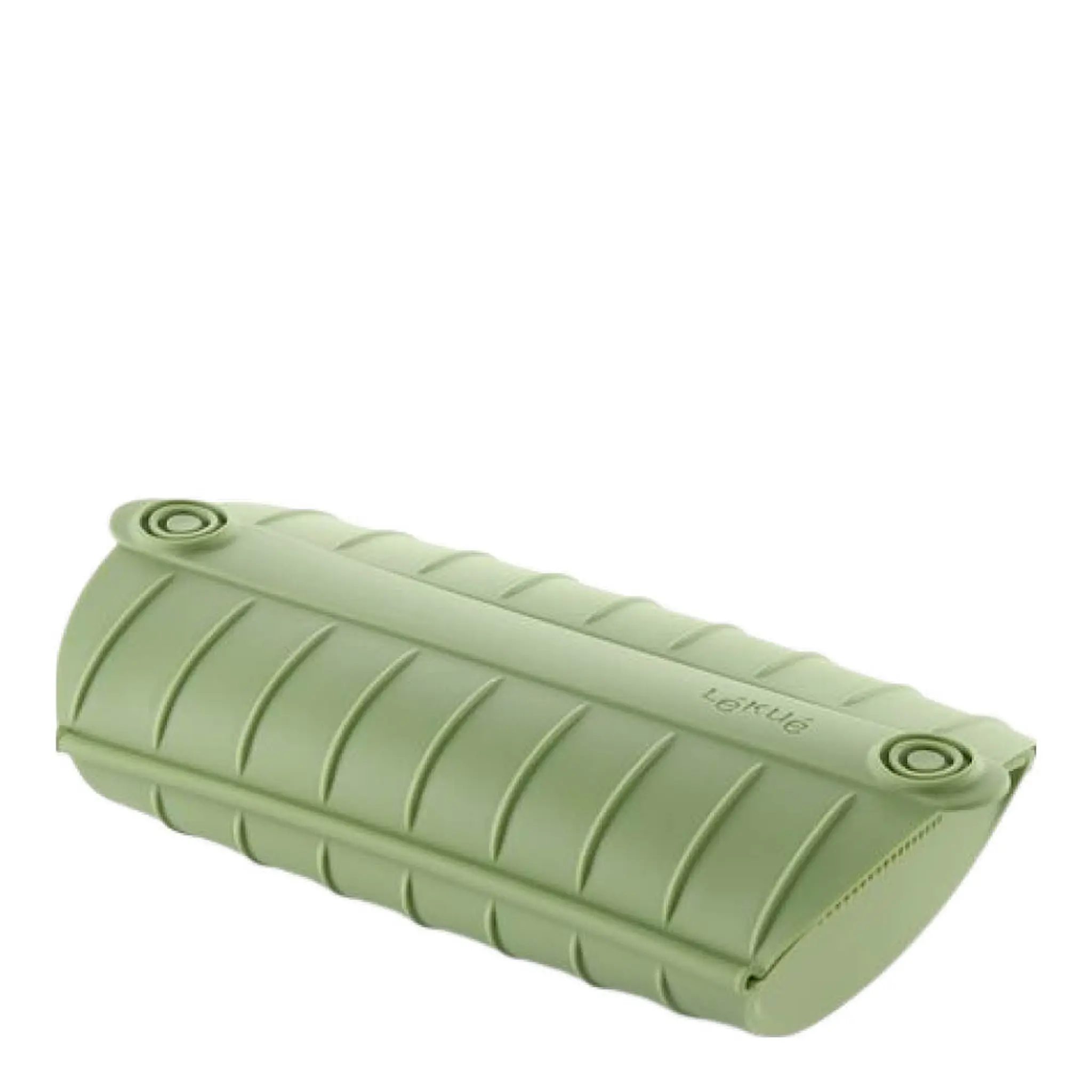 Lékué Ångkokare med bricka för mikrovågsugn 2 port. grön