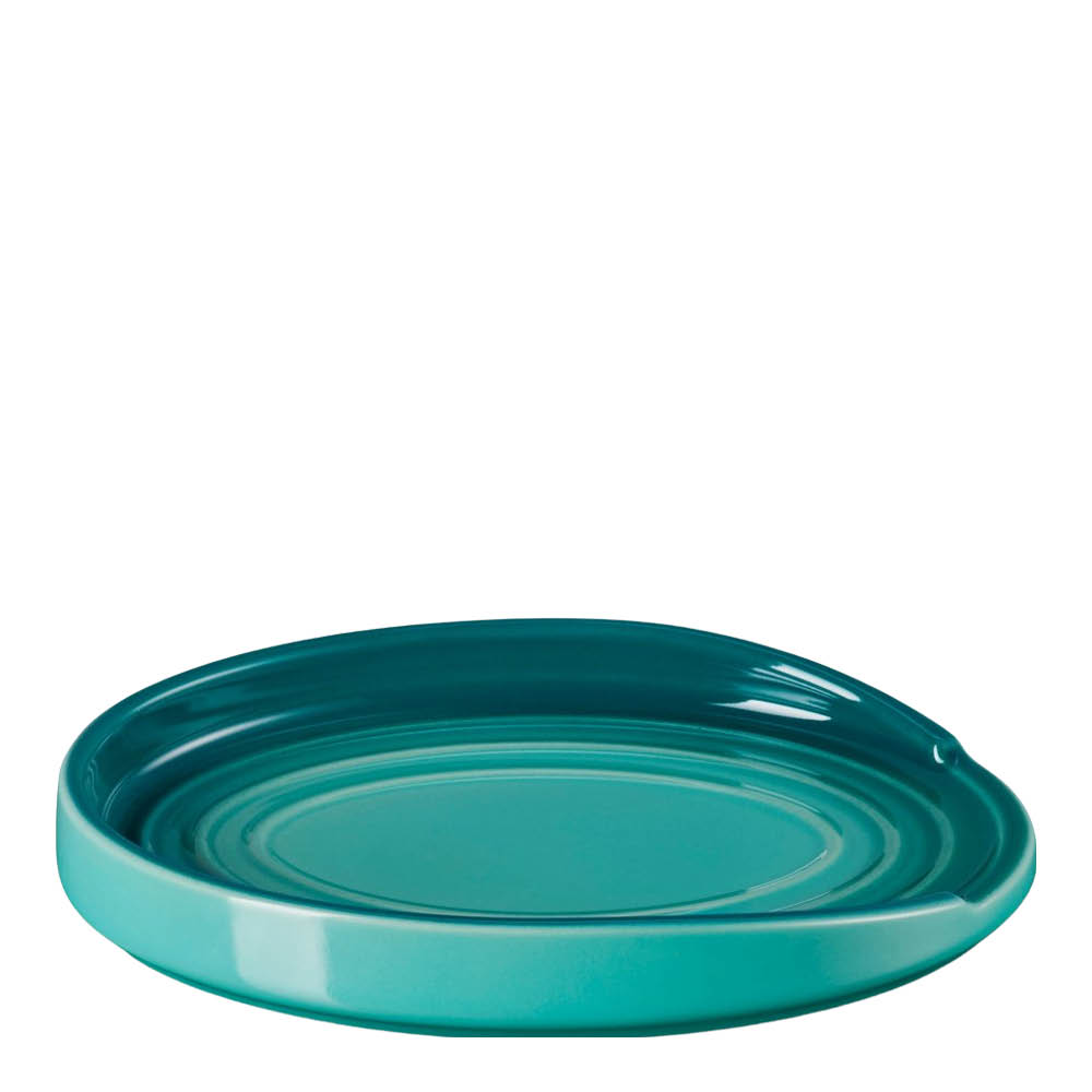 Le Creuset Oval grytskedshållare 15 cm Bleu Riviera