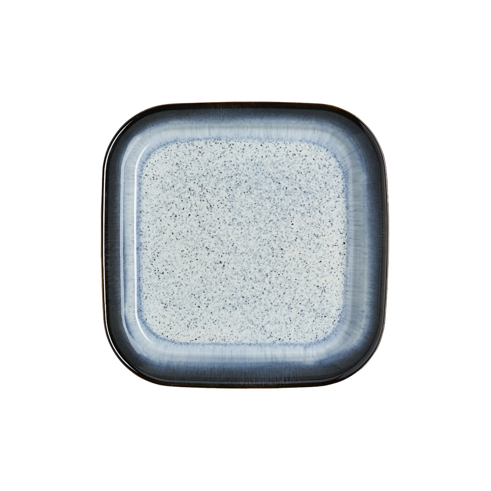 Denby Halo fyrtkantig ugnsform 24x24 cm grå/svart