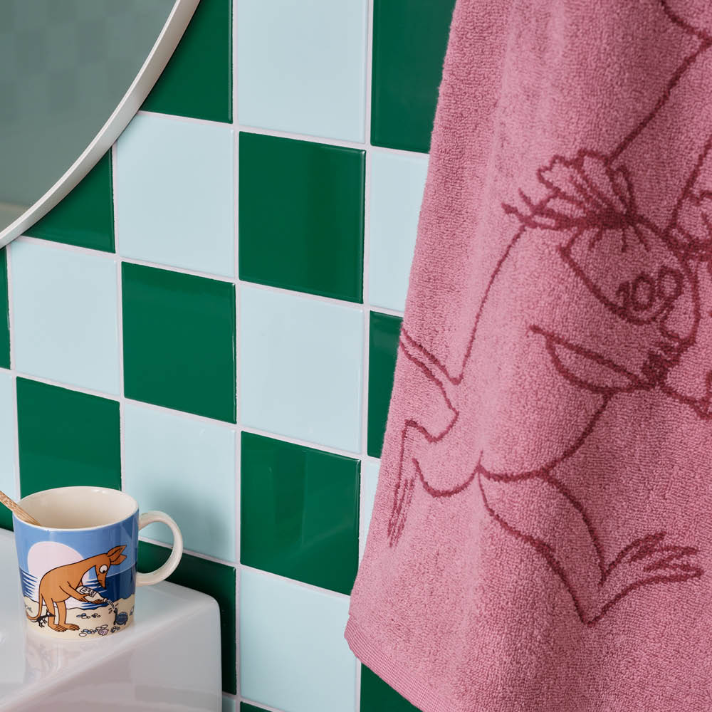 Moomin Arabia Muumi Käsipyyhe Nipsu 50x70 cm Mauve