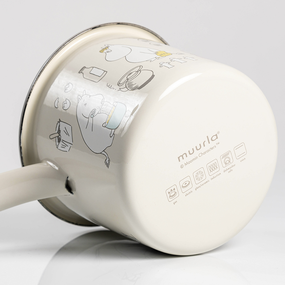 Muurla Mummi sausekasserolle 1,3L bon appétit beige