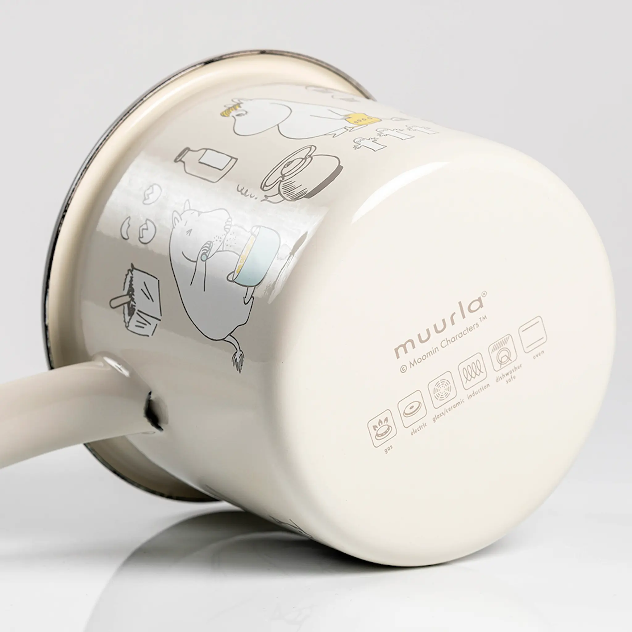 Muurla Muumi Kastikekattila 1,3 L Beige