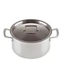 3-Ply Gryta med lock 24 cm 6 L