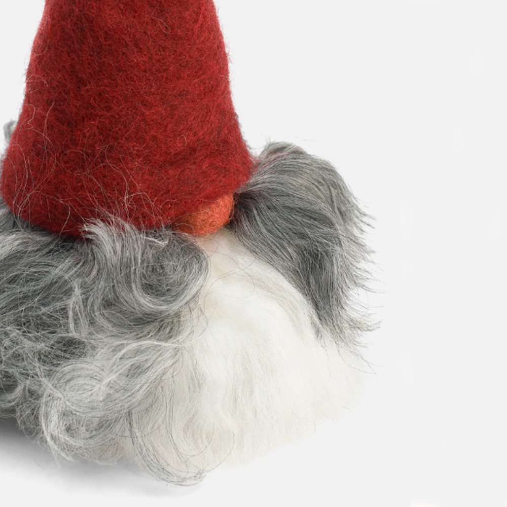 Åsas Tomtebod Vetter Viktor 20 cm rød/grå