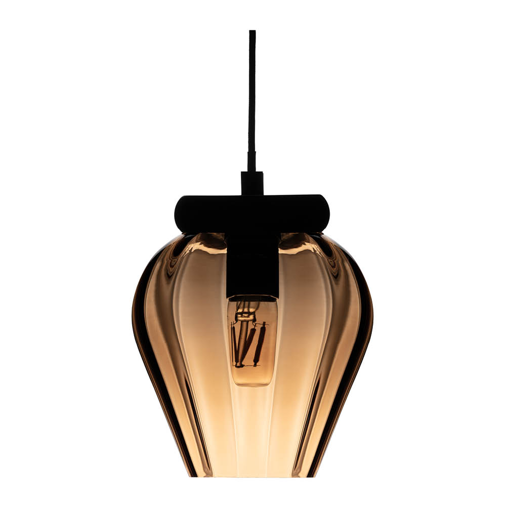 Magnor Rocks taklampe 24 cm caramel