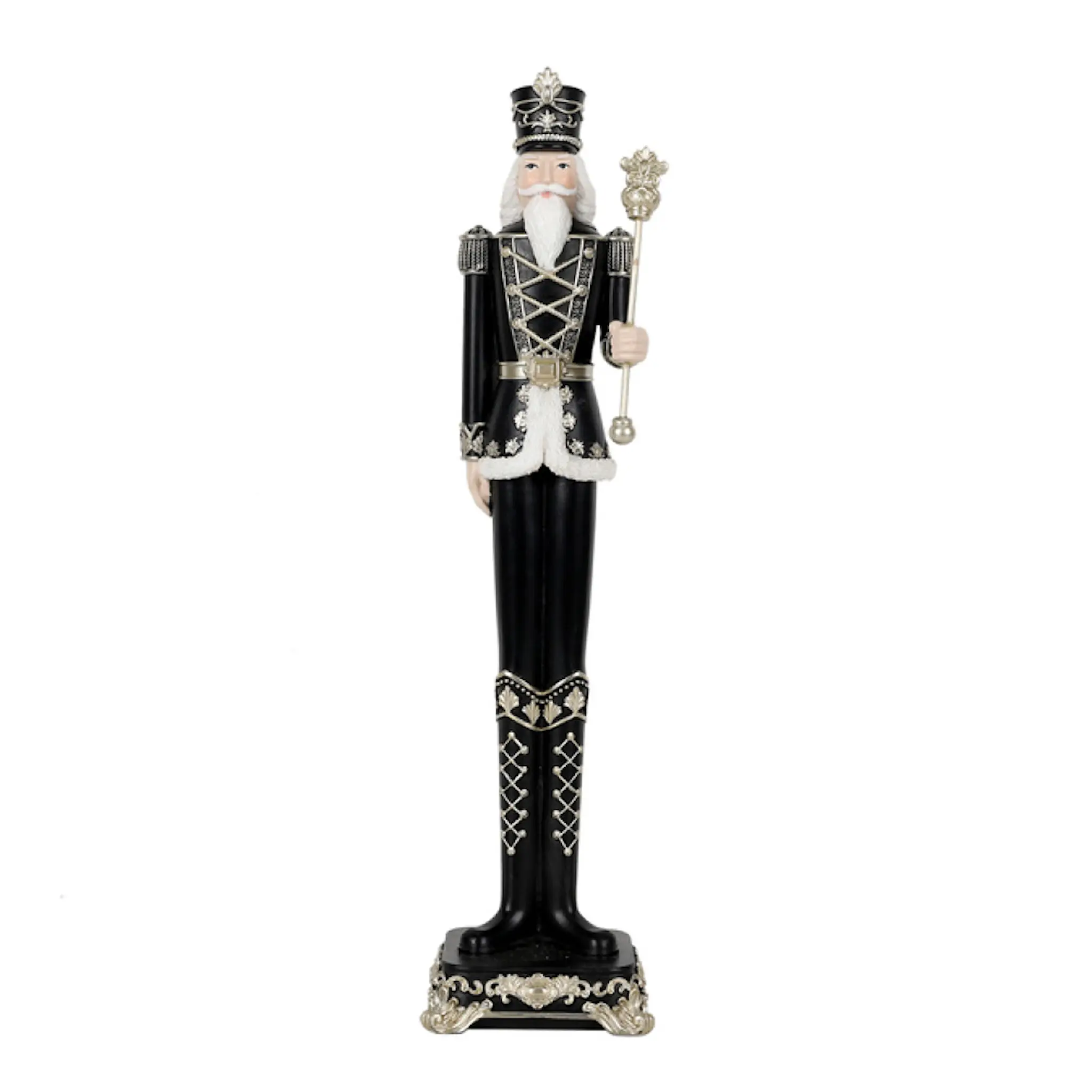 Holmen Steve figur 12 cm svart/guld