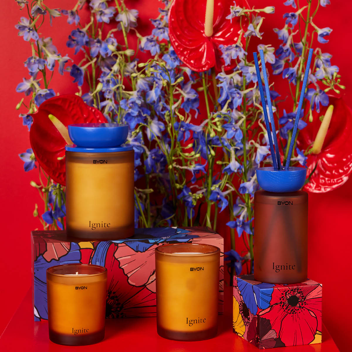ByOn Ignite Tuoksukynttilä 30h Amber