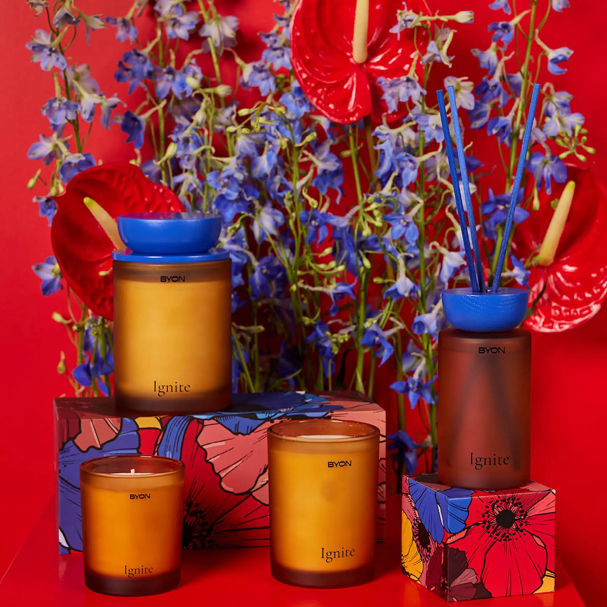 ByOn Ignite Doftljus 30h brinntid Amber
