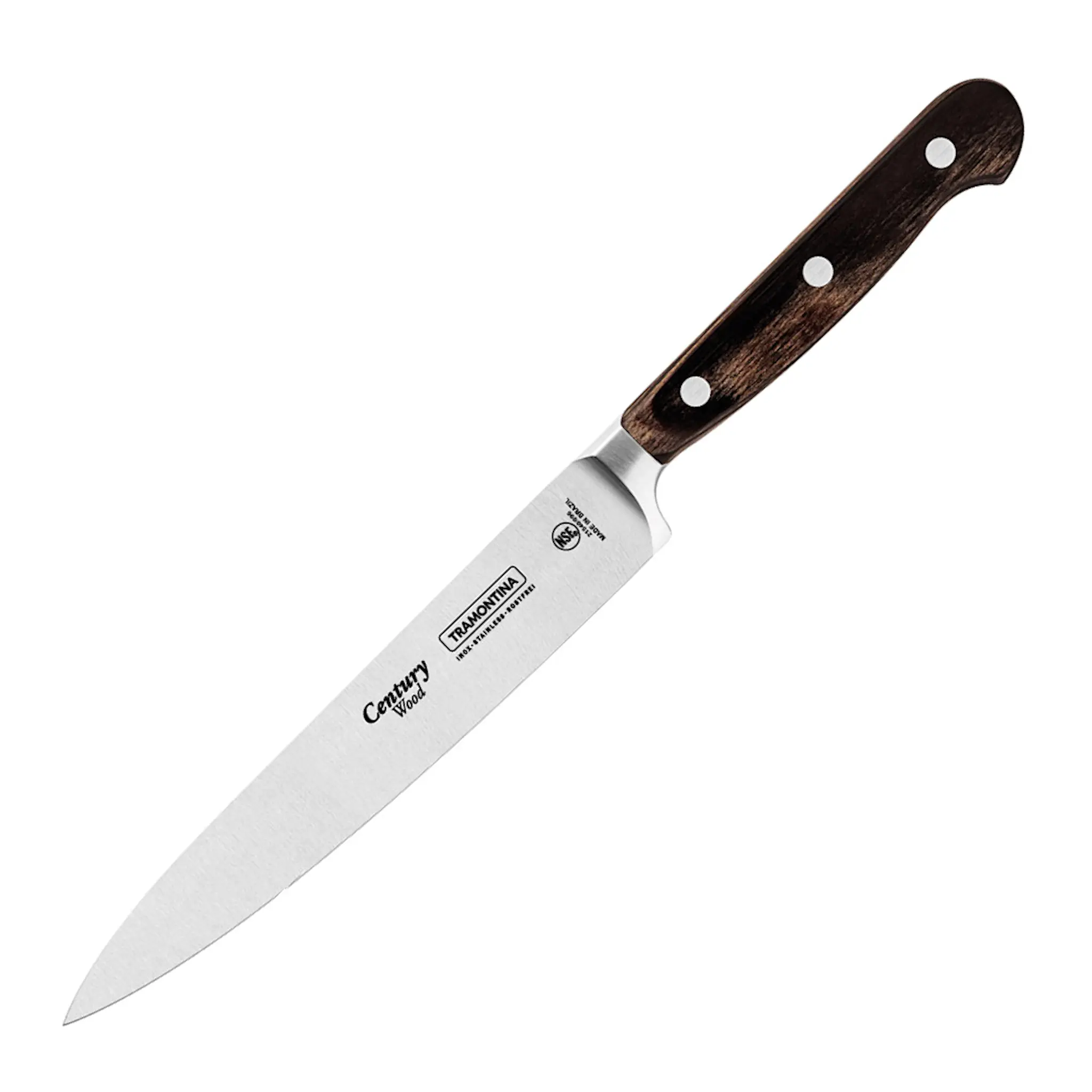 Tramontina Polywood allkniv 15 cm brun