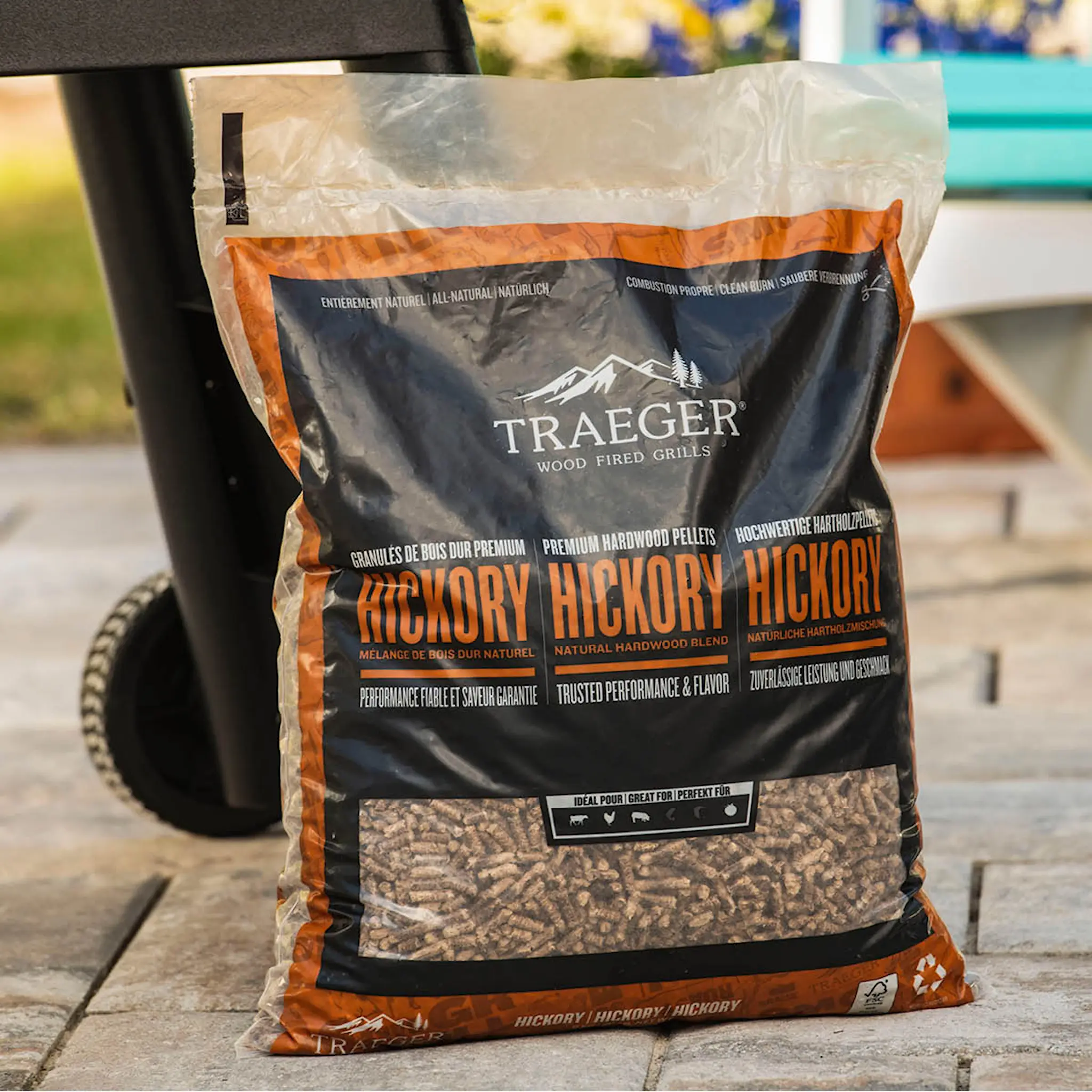 Traeger Hickory träpellets 9 kg FSC