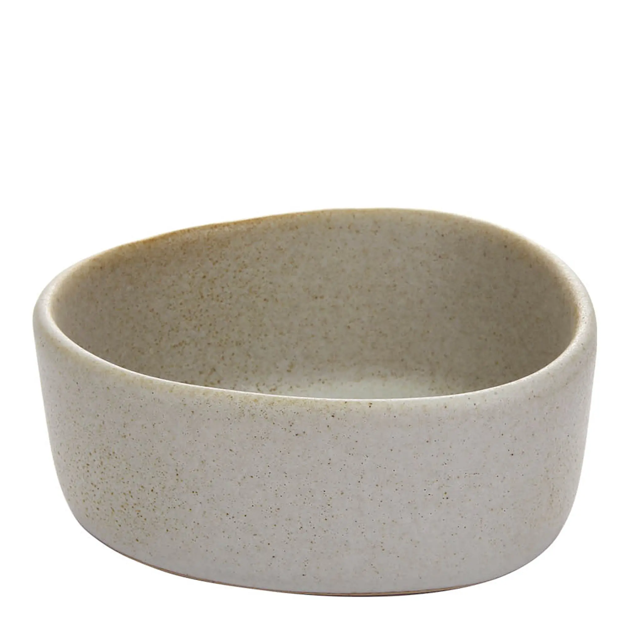 Aida RAW Organic skål 12x10 cm sandy beige