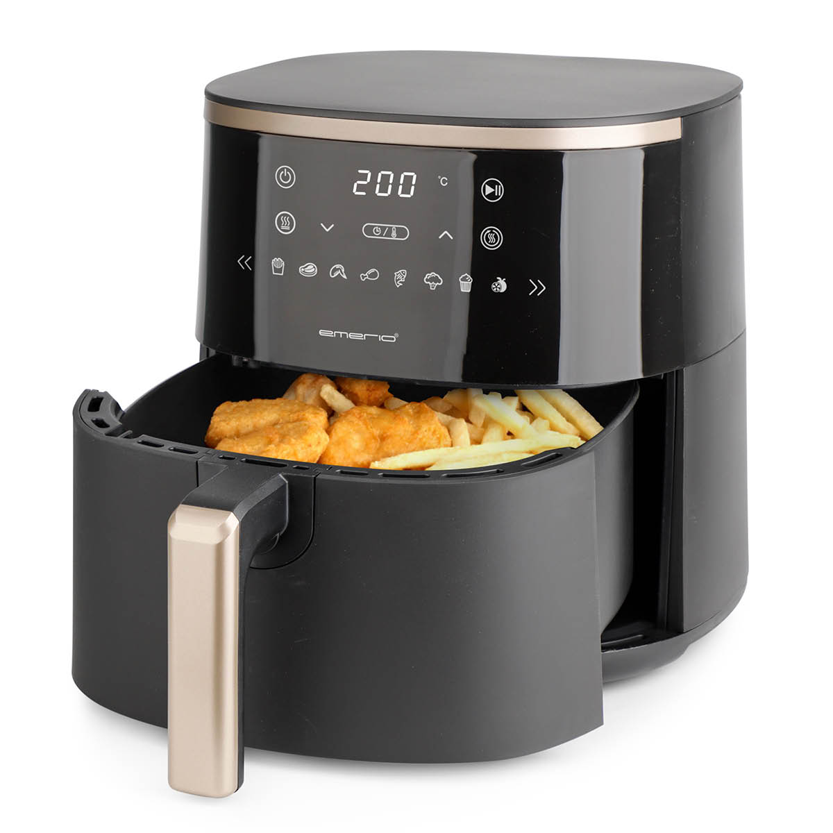 EMERIO Satin Gold Line airfryer AF-132735.2 4,2L