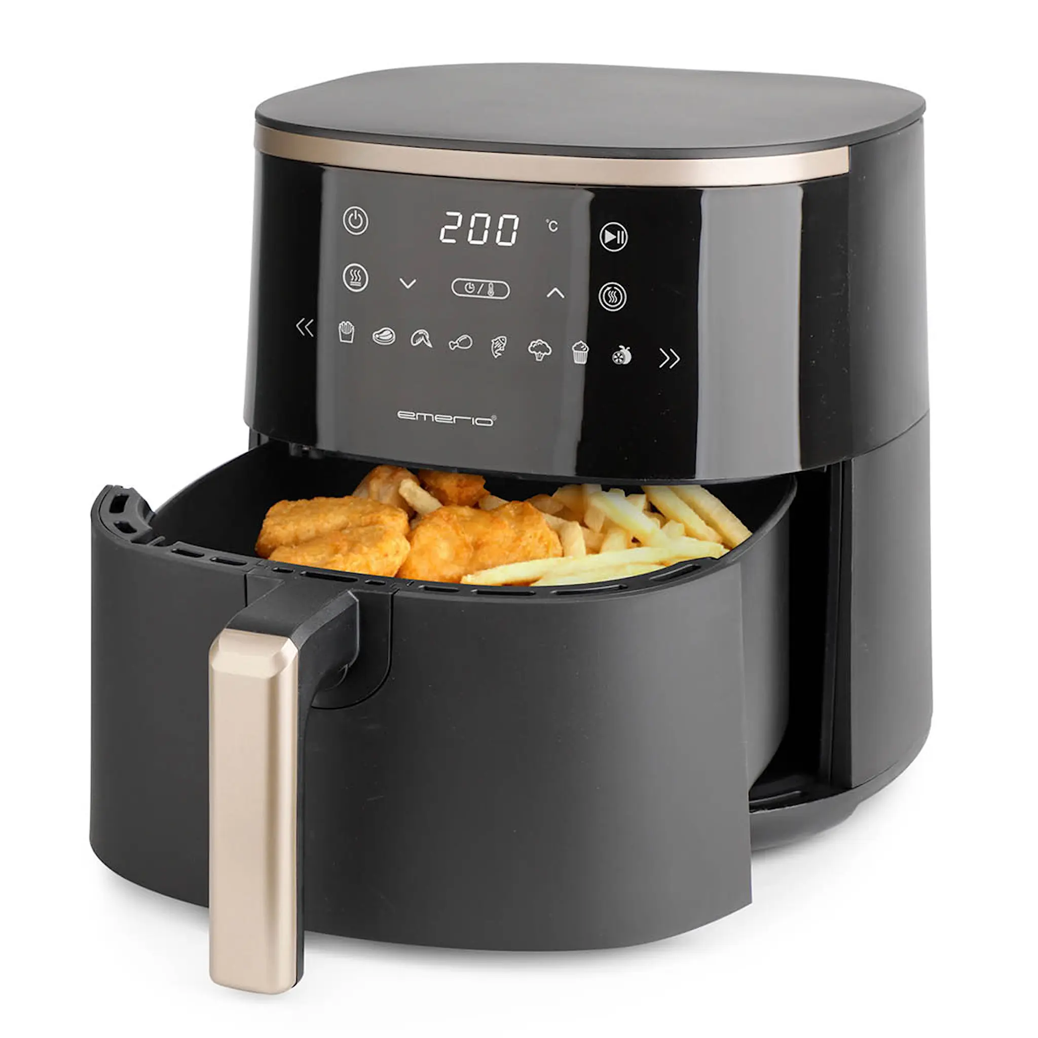 EMERIO Satin Gold Line airfryer AF-132735.2 4,2L