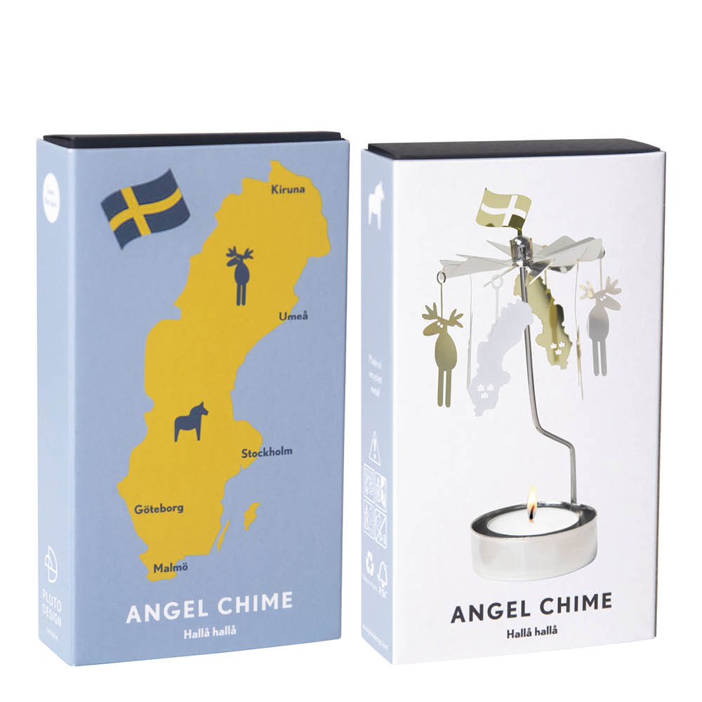 Pluto Enkelikello 16 cm Hallå hallå