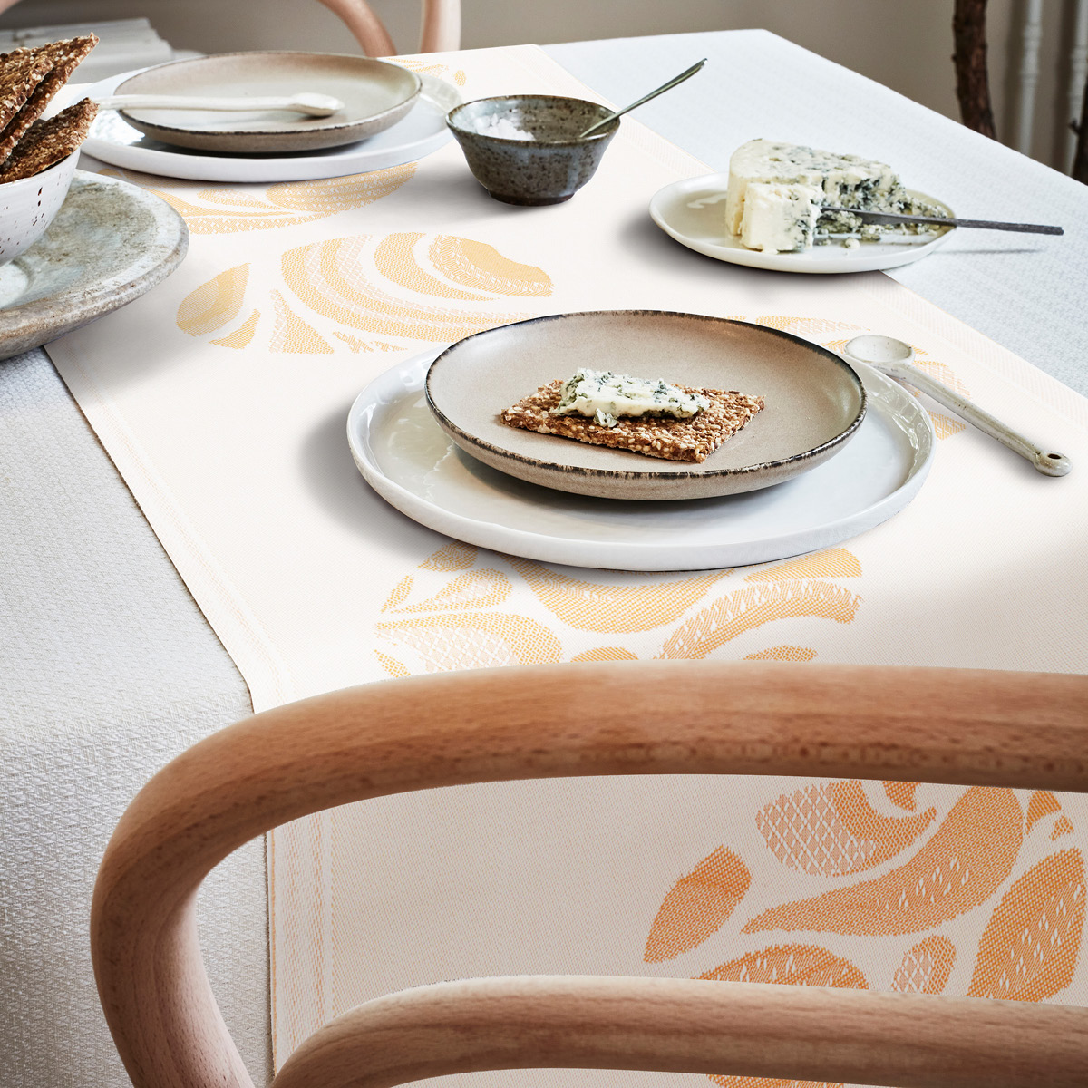 Ekelund Bordslöpare 35x120 cm Gul