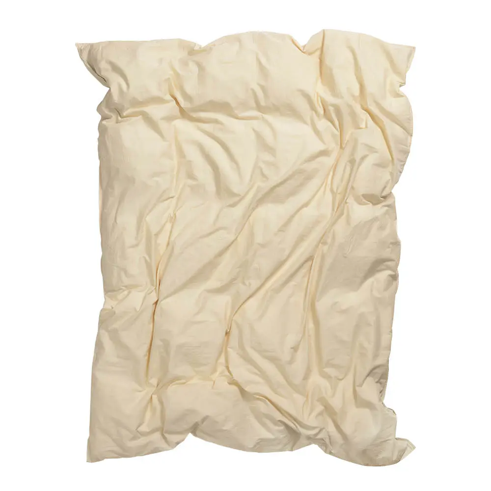 Sorbetto dynetrekk 150x200 cm lysegul