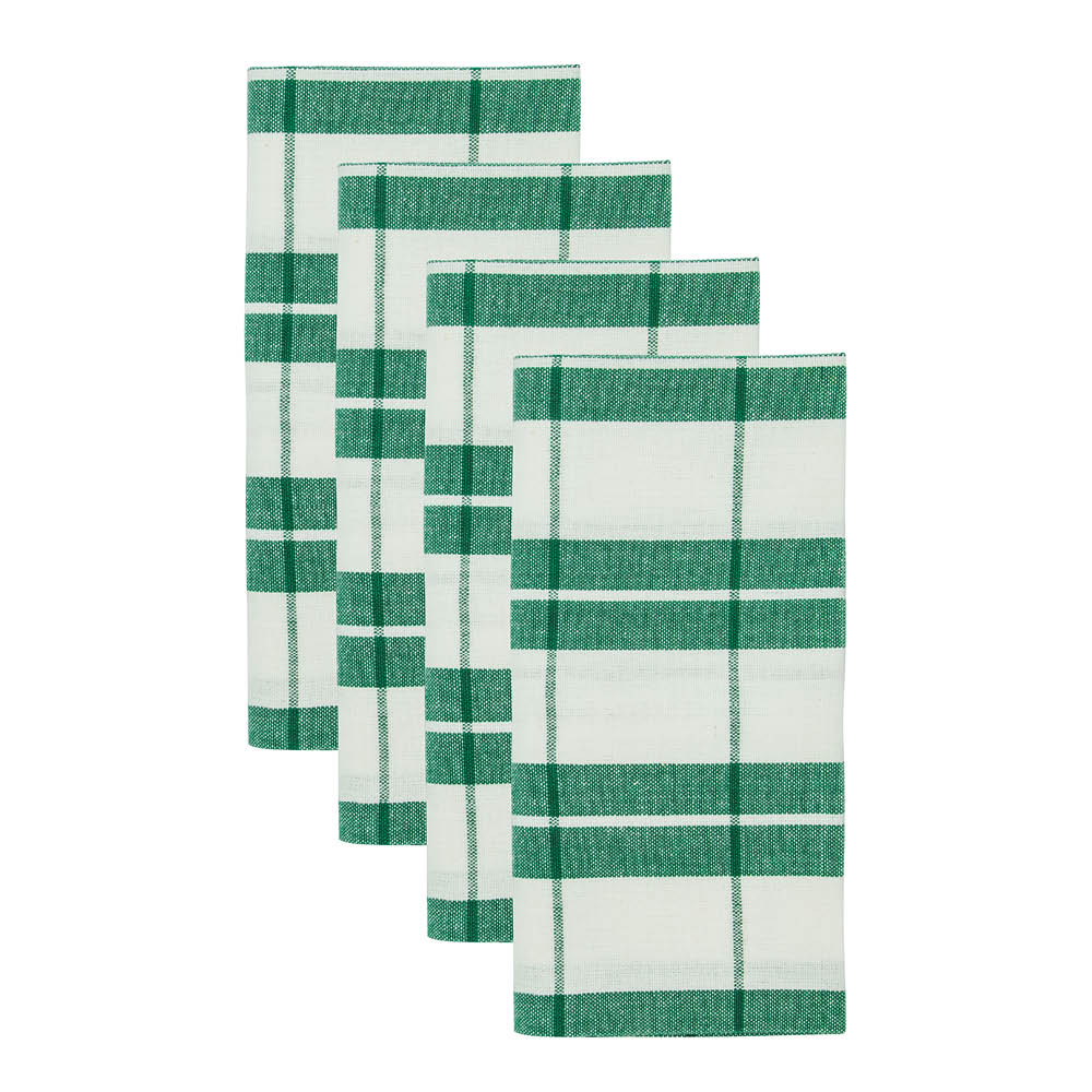 Nicolas Vahé Chef Servetti 40x40 cm 4 kpl Vihreä/Valkoinen
