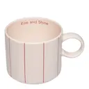 Pyjamas Jumbomugg 40 cl Pastel beige/Faded rose