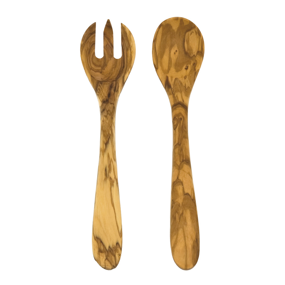 Heirol - Heirol Salaattiottimet 30 cm 2 osaa Oliivipuu